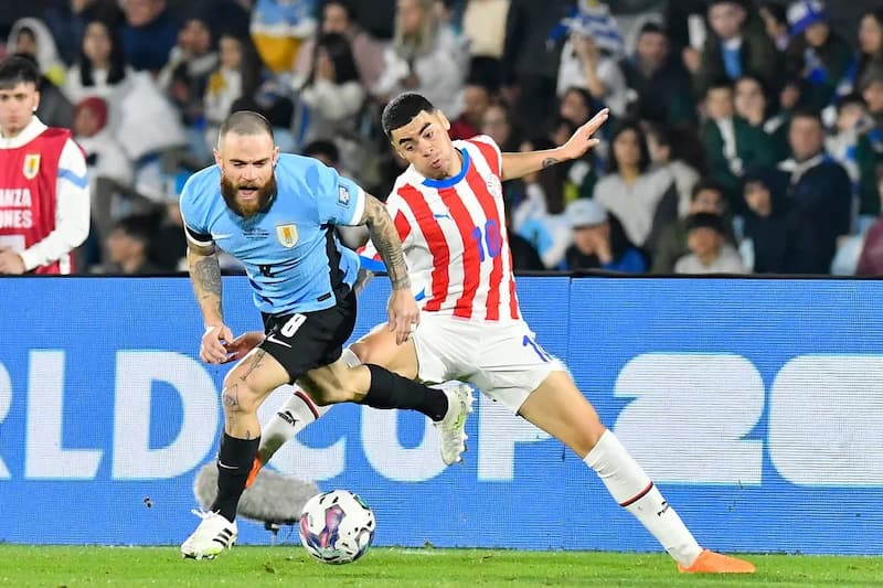 Soi kèo bóng đá Paraguay vs Uruguay 07h00 06/06/2025 2 Soi kèo châu Á, kèo chấp Paraguay vs Uruguay