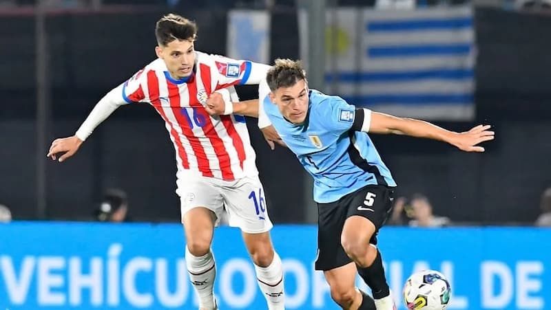 Soi kèo bóng đá Paraguay vs Uruguay 07h00 06/06/2025 1 Soi kèo tài xỉu Paraguay vs Uruguay